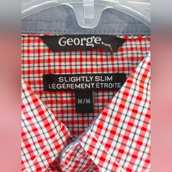 Plaid shirt from George, size M, EUC - Picture 4 of 4